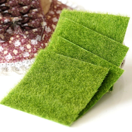 Simulation Aquarium Decoration Artificial MossTurf Plant Lawn Aquarium Accessories Decor Green Fake Water Plants Plastic Decor