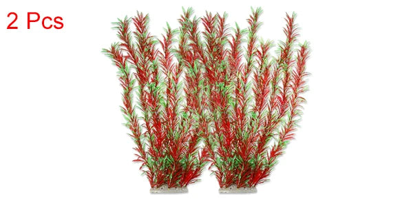 UXCELL Artificial Aquarium Plants Aquarium Simulation Water Weeds Ornament Fish Tank Grass Decor Sets Decoration Accessories