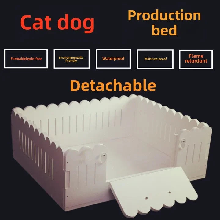 Cat delivery room box nest Teddy kennel small dog cat litter dog delivery room dog bed universal in all season