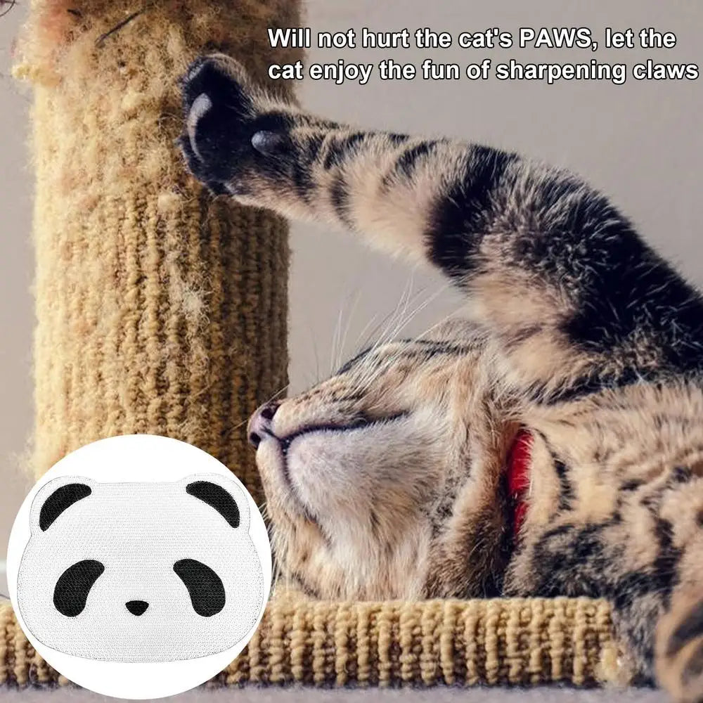 Scratching Pad For Indoor Cats Scratching Mat Corrugated Paper Wall Scratchers Pet Supplies Panda Cactus Football Ghost Pattern