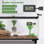 Thermometers Hygrometer Terrarium 2-in-1 Design Digital Temperature Meters 90-degree Adjustable Indoor Hygrometer Greenhouse