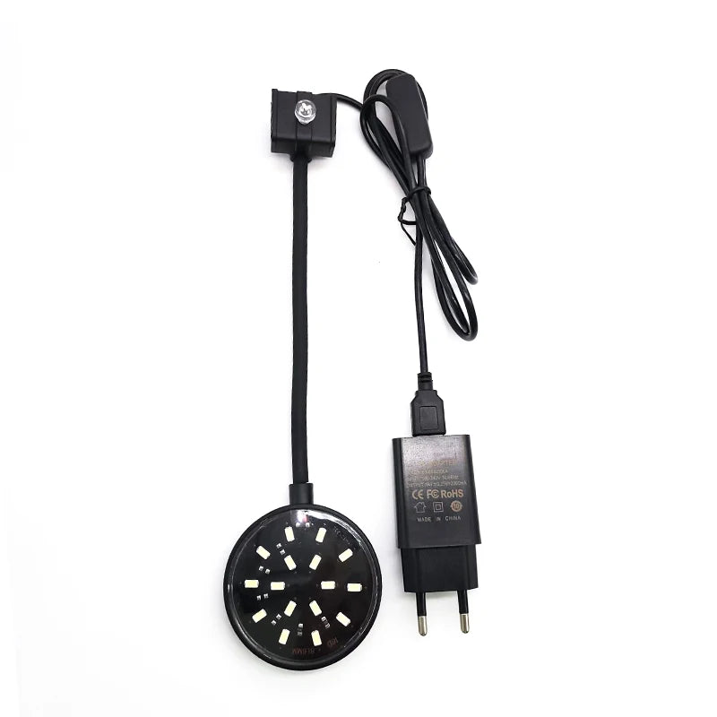7W Aquarium Light LED Waterproof Fish Tank Lighting Underwater Fish Lamp Aquariums Decor Plant Lamp Mini fish tank light