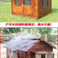 Outdoor Solid Wood Labrador Kennel Waterproof Small Medium Large Dog Cage Golden Retriever Teddy Kennel