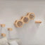 Cat Climbing Shelves Wall Mounted Cat Tree Wooden Furniture Scratcher Jumping Platform Rope Ladder Cat Sleeping and Playing