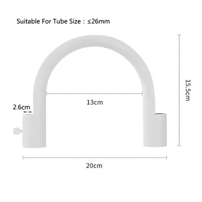 Universal U Shape Aquarium Water Tube Holder Drain Hose Guide Assembly Fits All Drain Hose Washing Machine Discharge Hose Clip