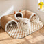 Cats Pet Products Warm Supplies Christmas Goods for Winter Basket Houses Habitats Kitten Accessory Bed Dog All Things Mat Beds