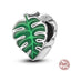 Fit Pandora 925 Original Bracelet 925 Silver Plate Flower Bird Series Charms Beads For Women Fashion DIY Jewelry Gifts Making