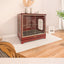Spot solid wood Chinese dog cage, small and medium-sized Shiba Inu Teddy Corgi special high-end luxury furniture boutique dog ho