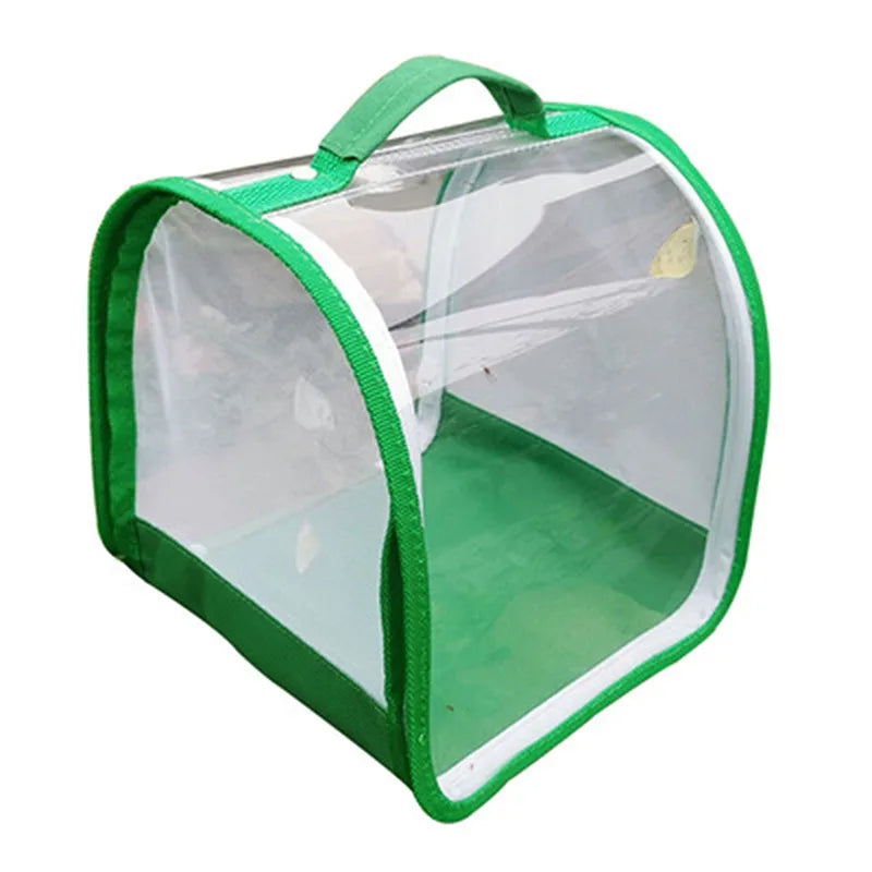 Collapsible Insect Cage Mesh Habitat Bird Butterfly Mantis Stick Grid Breeding Cricket Net Cloth Farm Cocoon Silkworm Hatch Cage