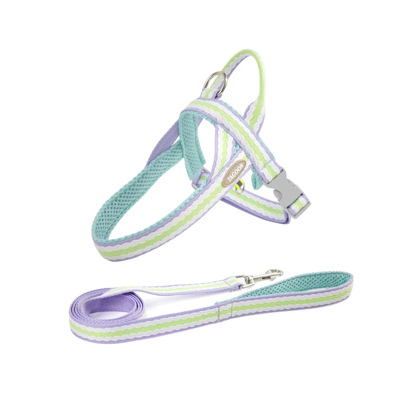 Saddle Style Corgi Puppy Dog Harness and Leash Set Portable Pet Harnesses for Small Medium Dogs mascotas Accessories Supplies