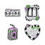 Funny Animal Sets Enamel Pins Cartoon Anime Figure Ghost Spooky Cute Cat Bird Brooches Backpack Lapel Badge Punk Jewelry Gifts