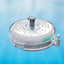 Round Aquarium Fish Tank Filter Transparent Biochemical Sponge Filter Aquarium Water biological Filter Submersible Water Pump