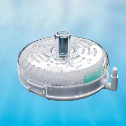 Round Aquarium Fish Tank Filter Transparent Biochemical Sponge Filter Aquarium Water biological Filter Submersible Water Pump