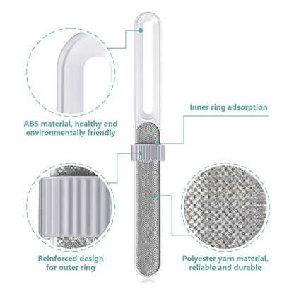 1 PC Reusable Hair Removal Cat Fur Cleaner Pet Dog Cat Hair Remover Lint Roller Brush Reusable Dog Hair Removal Roller