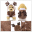 Christmas Pets Dressing Up Santa Funny Pet Clothes For Small Medium Large Dogs Winter Warm Dog Clothes Chihuahua Pug Yorkshire