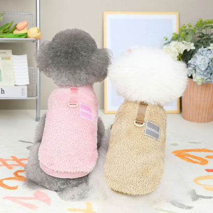 Pet Dog Sweater Fleece Winter Warm Soft Dog Clothes Comfort Puppy Clothing For Small Dogs Chihuahua Cat Hoodie Pet Accessories