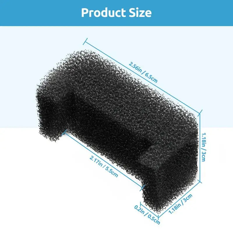 Pet Fountain Replacement Filters 4pcs Animal Fountain Filters For Drinking Water Dispenser Cat Water Fountain Filter Foam Filter
