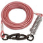 Dog Tie Out Cable Leash, Double Durable Steel, Welded Clamp, Lead, Small, Medium, Large Dogs, Outdoor Leash Belt