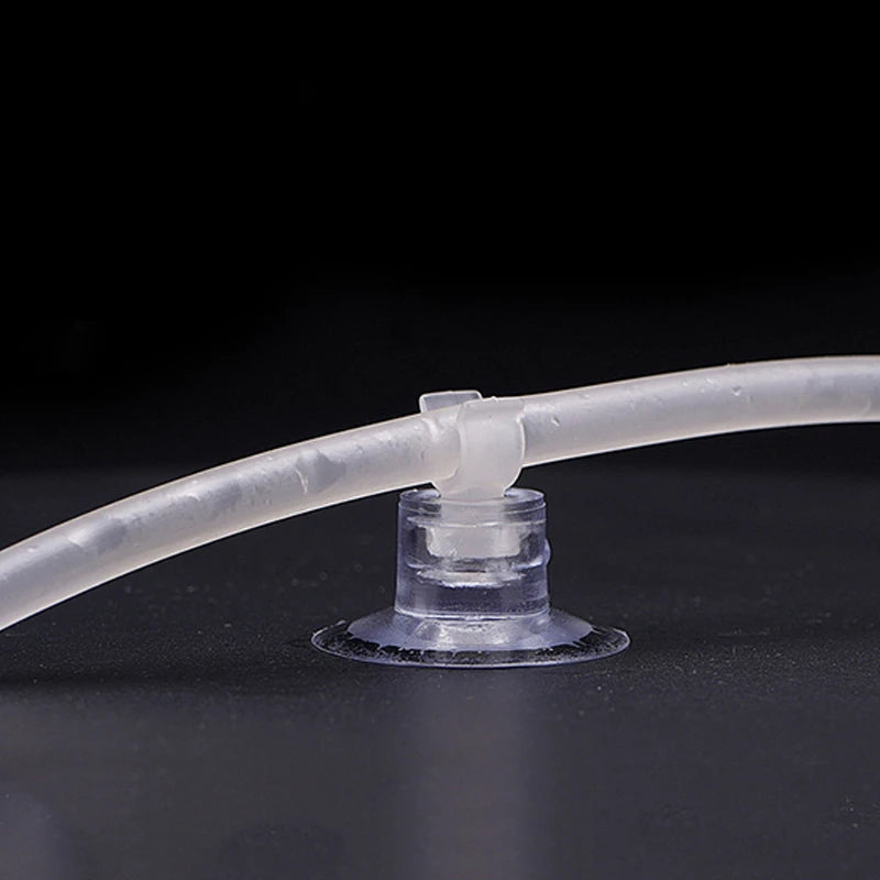 UXCELL 10/20/30/38/40/50/100PCS Aquarium Suction Cup For 5/6mm Air Line Pipe Tube Wire Holder Sucker Fish Tank Pump Accessories
