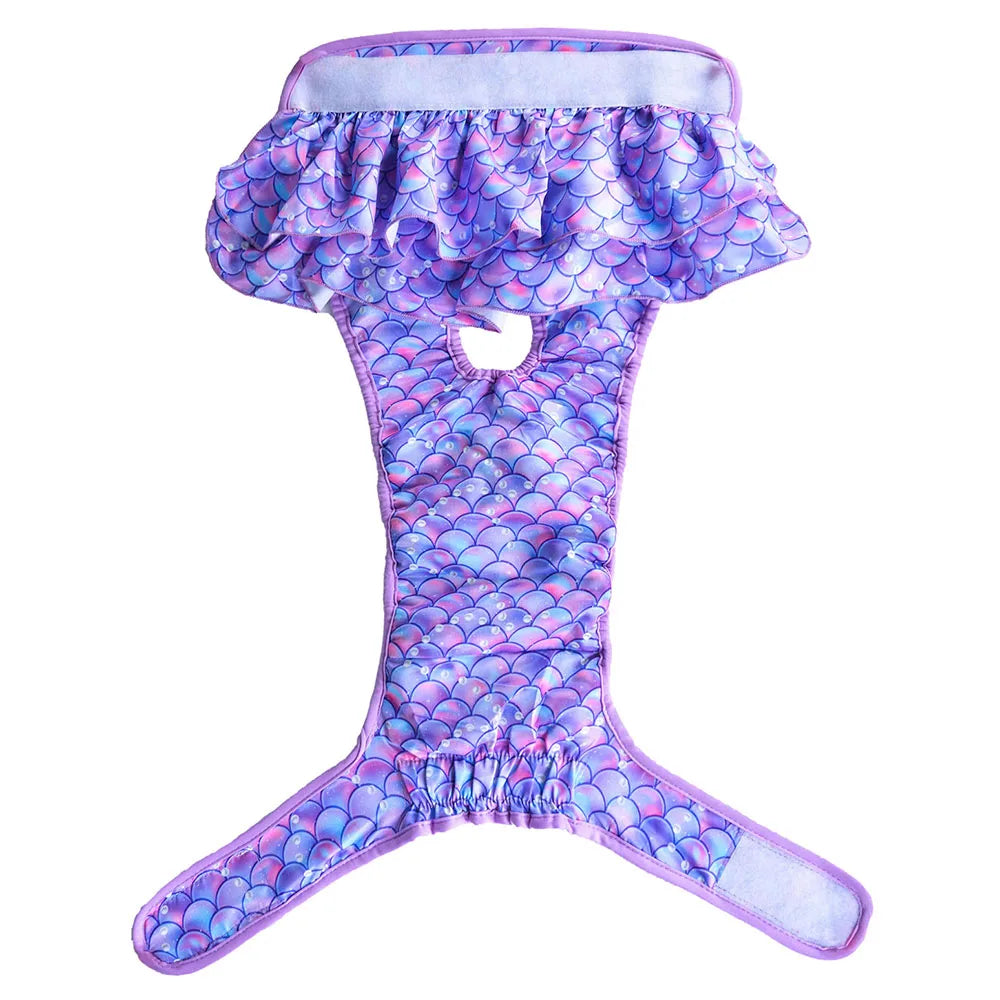 Reusable Dog Diapers Female Easy to Put No Leak Dog Diapers for Heat Cycle Diapers for Dogs Female High Absorbent Puppy Diapers