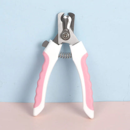 Dog Nail Clippers & Cat Nail Clipper for Small Large Pets Stainless Steel Nailclippers with Safety Guard to Prevent Over-Cutting
