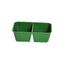 Bird Feeder For Cage 2 In 1 Parrot Cage Food And Water Bowl Double Groove Bird Food Bowl For Cage For Hold Food Water Universal