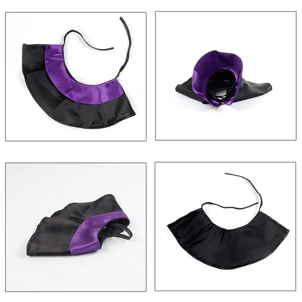 Pet Dog Cat Witch Hat Bandana Cosplay Prop Halloween Fancy Dress Costume Outfit Cat Costumes Photo Props Headwear