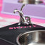 Pet Double Feeding Bowl Non-Slip Feeder Two Dishes For Cats Non-skid Pet Stainless Steel Bowls Pet Feeder Food Dispenser
