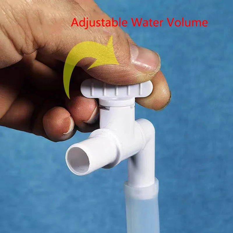 Aquarium Fish Tank Water Pump Regulating Valve Filter Pump Regulator Water Flow Control Right Angled Elbow Aquarium Accessories