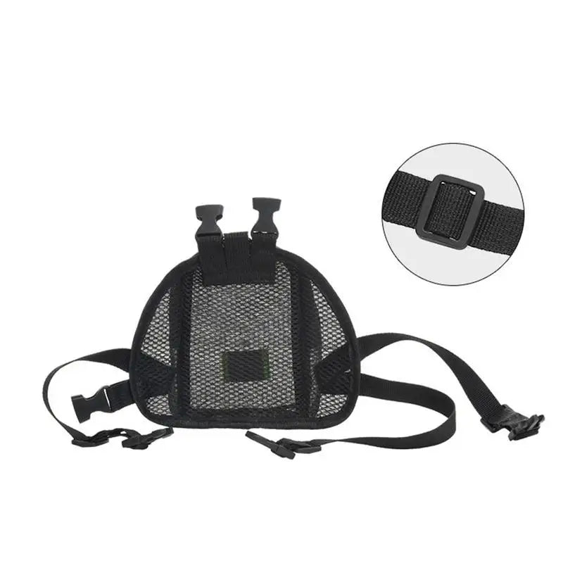 Dog Backpack Mesh Dog Harness Backpack With Adjustable Pet Harness Vest No Pull Dog Saddle Bag Cute Doggie Backpack Carrier Fit