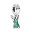 New 925 Silvering Disney Cute Bird Tiger Duck Dog Rabbit Salamander Charm Bead fit Original Bracelet Trinket DIY Women Jewelry