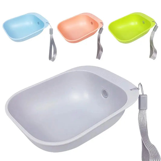 200ml Outdoor Water Bowl Dog Travel Water Bowl for Outdoor Dogs Hangable Outside Dog Waterer Reusable Dog Water Bottle Dispenser