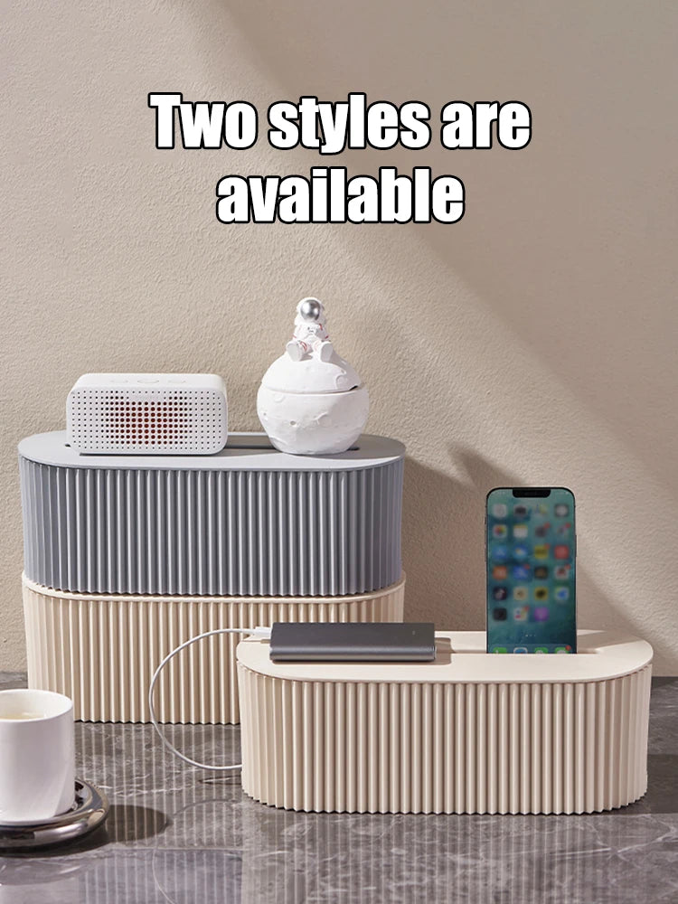 Household Socket Board Storage Box, Multi-Functional Cable Management Box, Wire, Data Cable, Multi-Purpose Storage And Finishing