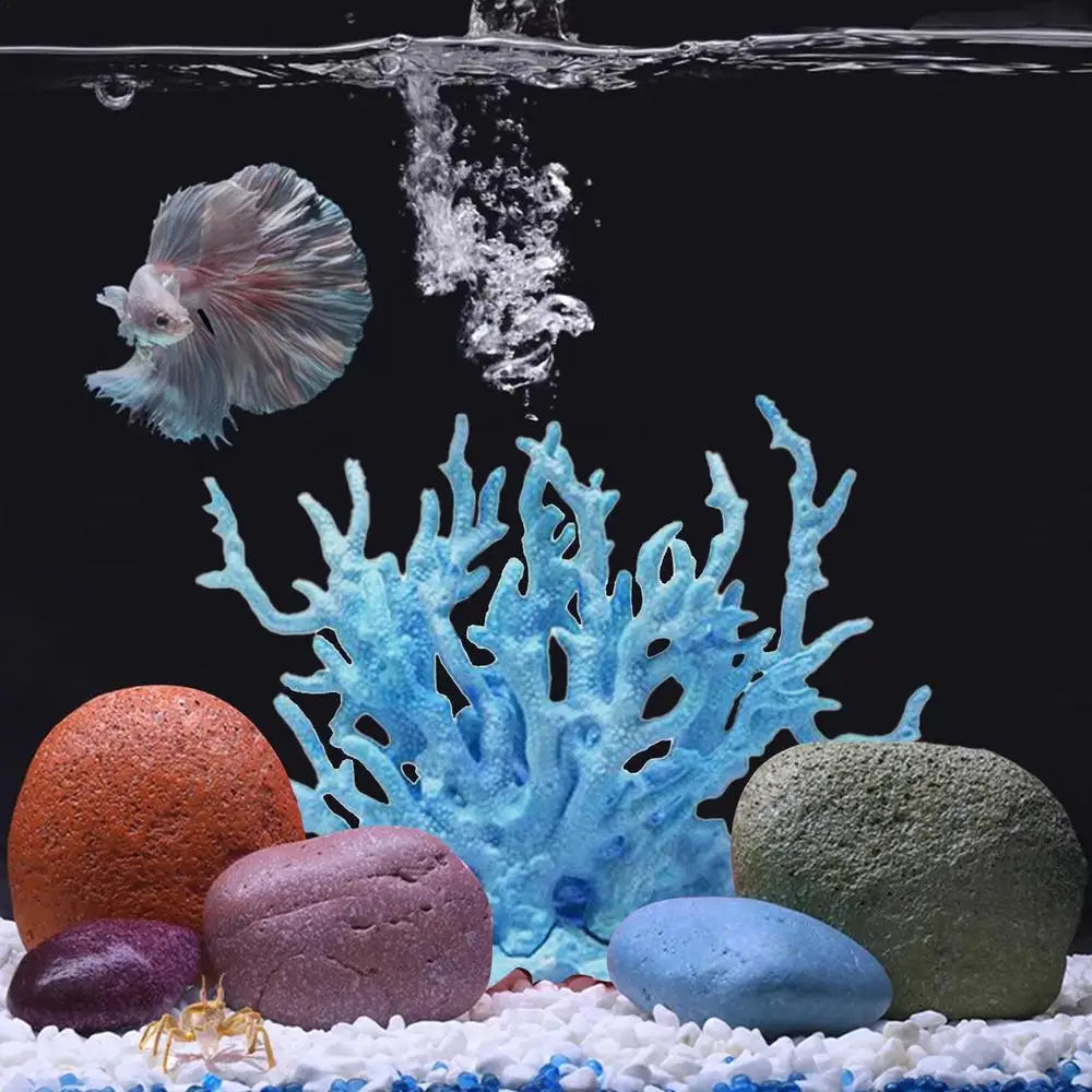 Aquarium Coral Simulation Fish Tank Plants Landscape Decoration Multiple Colour Aquarium Decor Aquariums Freshwater Accessories