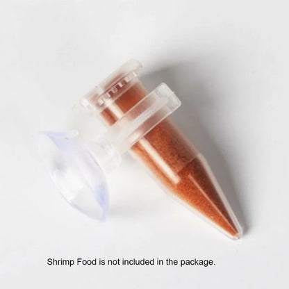 Automatic Fish Feeder Brine Shrimp Feeder Red Worm Feeding Feeder Worm Funnel Cup Fish Food Feeding Tool with Suction Cup New