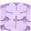 Lick Mat For Dogs Suction Dog Butter Lick Pad Raised Flower Design Dog Puzzle Bowl For Boredom Relief Floor Or Wall Treats