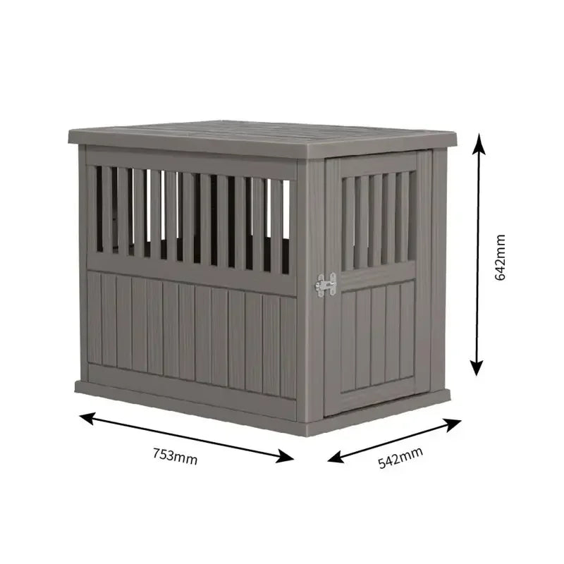 High Quality Factory Price Outdoor Waterproof Plastic Dog Kennel for Dogs Plastic Pet Large House