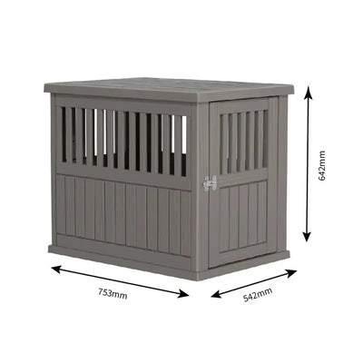 High Quality Factory Price Outdoor Waterproof Plastic Dog Kennel for Dogs Plastic Pet Large House