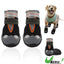 UXCELL 4pcs Summer Dog Shoes Breathable Mesh Dog Boots Paw Protectors for Hot Roads Outdoor Walking Pet Shoes Portswear