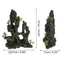 UXCELL Artificial Resin Rockery Fish Tank Landscape Aquarium Decor Mountain Hiding Cave Pet Supplies Ornament Accessories