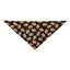 Dog Scarf Pet Costume Saliva Towel Adjustable Pumpkin Dog Scarf Triangle Pet Scarf Skull Washable For Boy Girl Toy