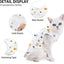 Cat Surgery Recovery Suit Soft Female Cat Onesie After Surgery Spay Surgical Abdominal Wound Skin Diseases E-Collar Alternative