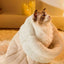 Cat Sleeping Bag Sleeping Bag Semi-Enclosed Cats Dogs Warming Pad Soft Cat Bed Lovely Cat Nest Pet Supplies for Cats and Dog
