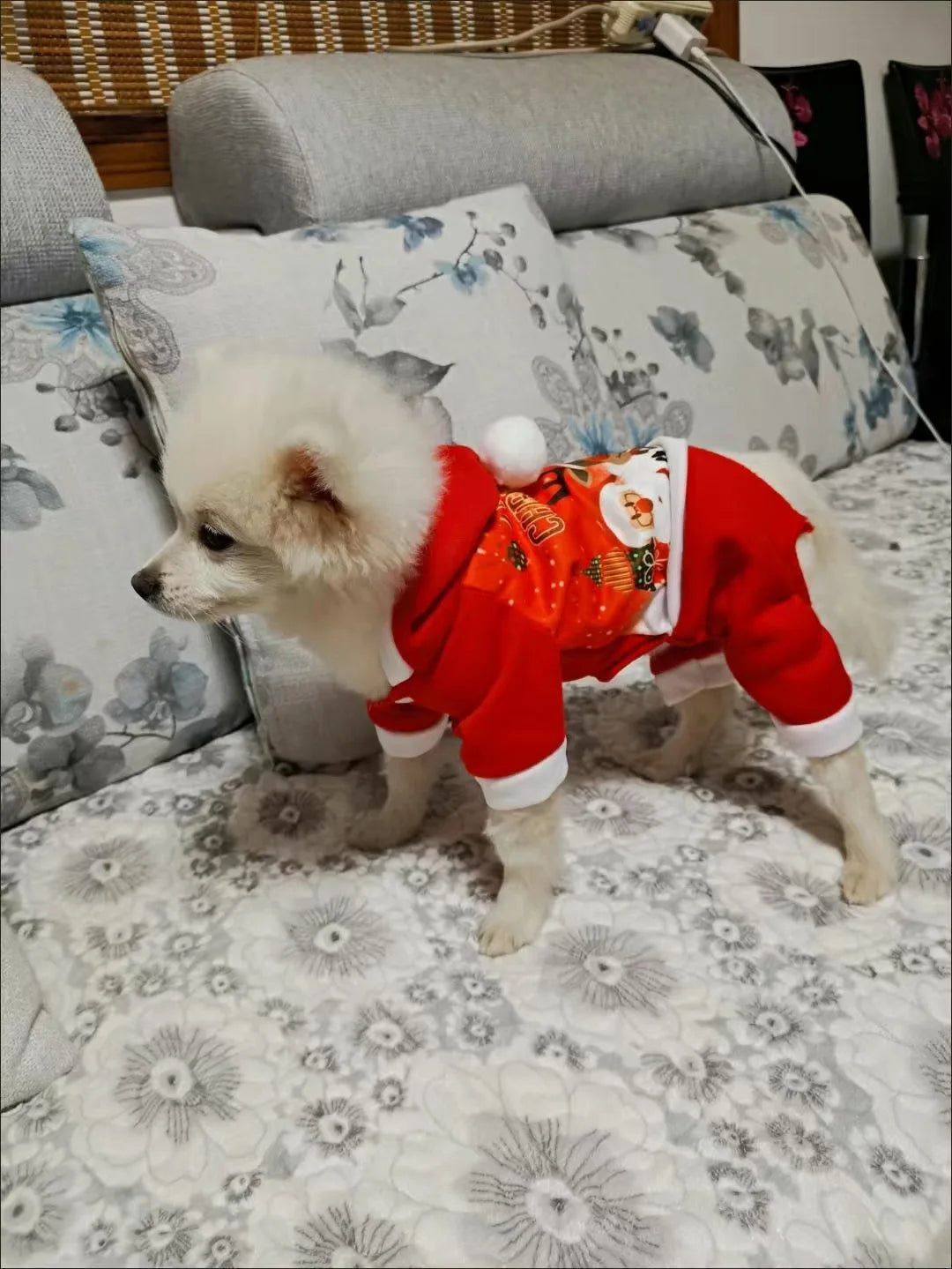 Christmas Dog Coat Sweater Chihuahua Pet Clothes New Year Pets Dogs Clothing For Small Medium Dogs Costume Warm Dog Hoodies
