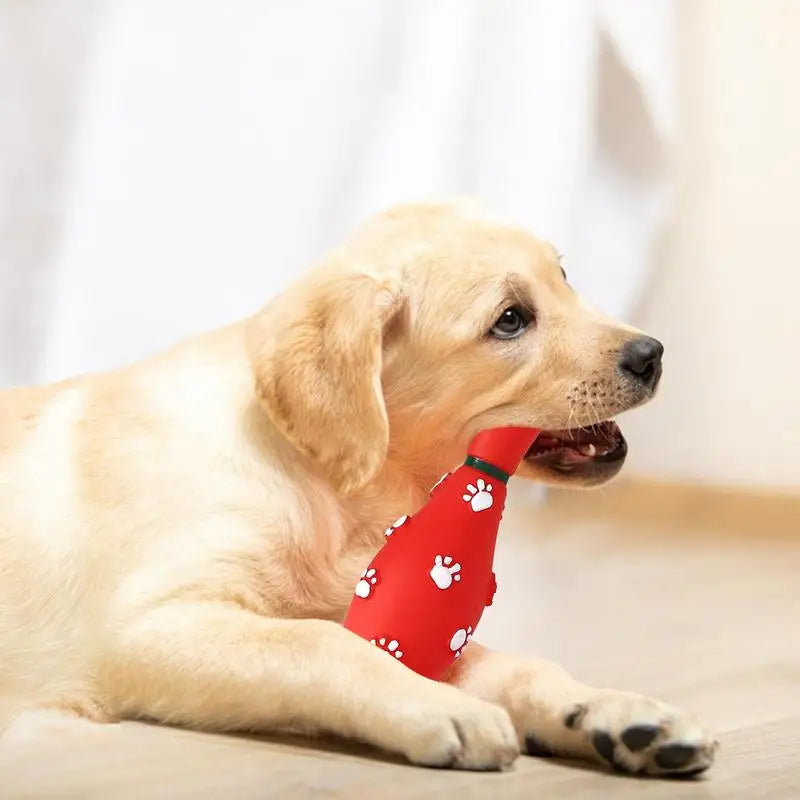 Chew Toys for Dogs Squeaky Dog Toys Pet Chewing Toys for Teething Interactive Training Toys for Small Medium Large Dogs