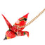 Kranich Earrings Origami Miniblings Bird Cranes Faltkunst Senbazuru Paper