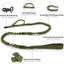 Dog Collar Durable Tactical Leash Set Adjustable Pet Collar Leash Medium Large Dog German Shepherd Training Accessories