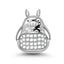 New 925 Silvering Disney Cute Bird Tiger Duck Dog Rabbit Salamander Charm Bead fit Original Bracelet Trinket DIY Women Jewelry