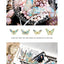 5Style 20pcs/pack INS Butterfly PET Sticker Pack Ice Crystal Laser Gold DIY Handbook Decoration 3D Scrapbook