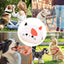 Dog Treat Training Pouch Silicone Pet Feed Snack Reward Pocket Fanny Pack Waterproof Dog Food Dispenser for Pet Training Walking